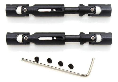 Eje De Transmisión Universal De Metal De 4 Piezas Para D12 C