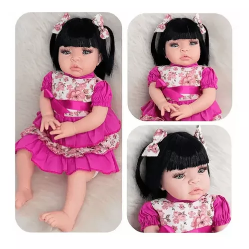 Boneca Tipo Bebe Reborn Barato Sid-nyl