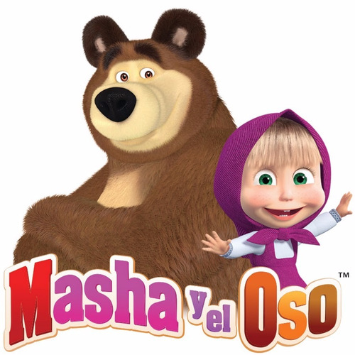 Masha Y El Oso - Peluche, Color Marrón | Cuotas sin interés