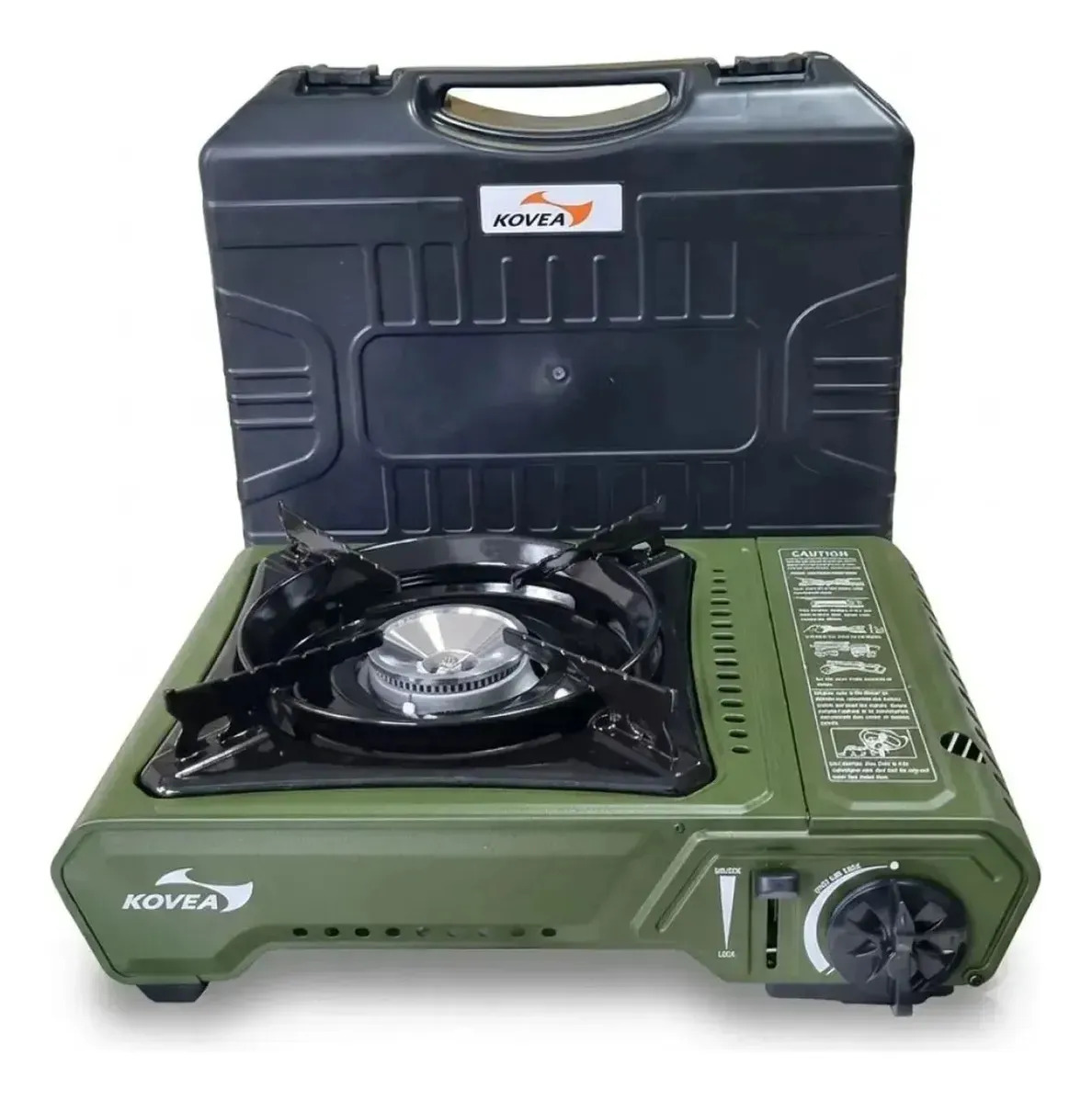 Anafe A Gas Portátil Kovea Encendido Eléctrico Butano Camping Verde
