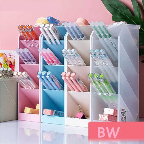 Imagem 9 de 10 de 3 Organizador Porta Caneta Escritório Rack De Armazenamento