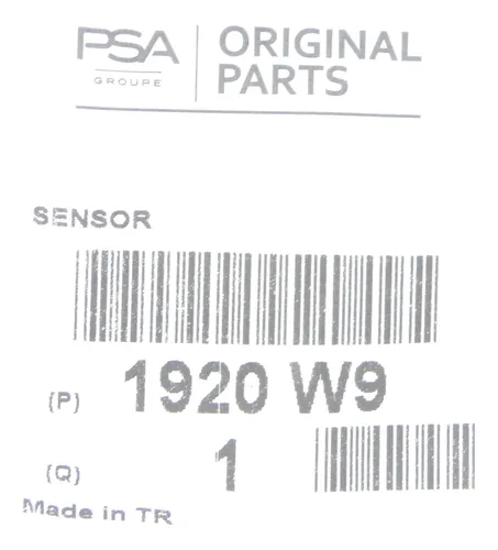 Sensor Rotação Peugeot 306 405 Citroën Xsara Zx 1.8 Original