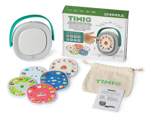 Timio-tm02-02 Reproductor De Audio Interactivo Y Educativo S