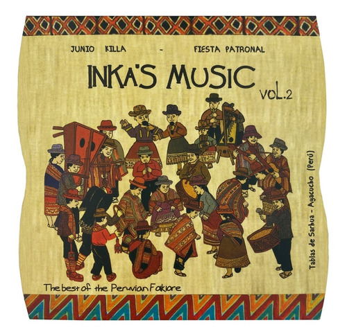 Inkas Music Vol 2,original,nuevo, Sellado,folclor Peruano
