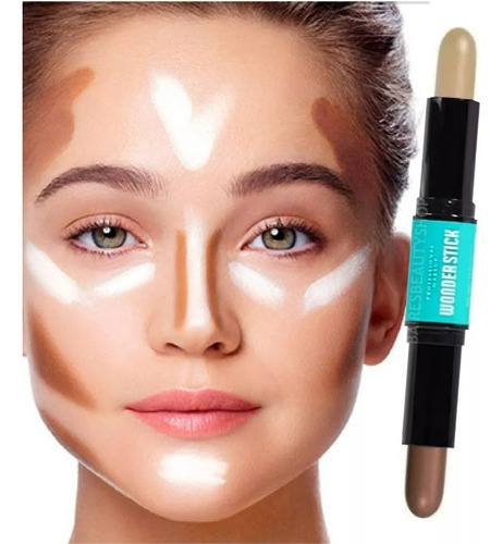 Contour Stick Contorno En Barra Cremoso Iluminador