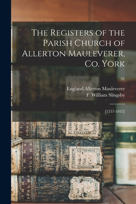 Libro The Registers Of The Parish Church Of Allerton Maul...