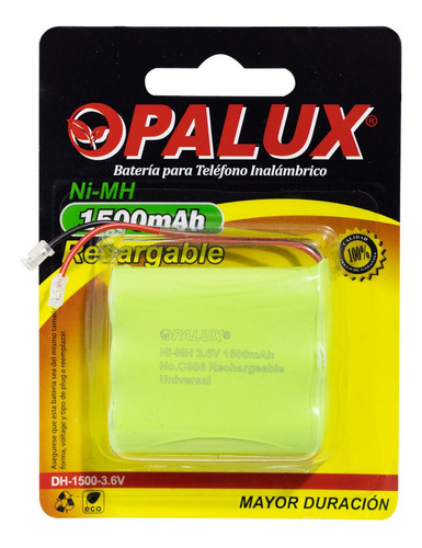 Batería Recargable Aaa 1500 Mah 3.6v Dh-1500-3.6v Opalux