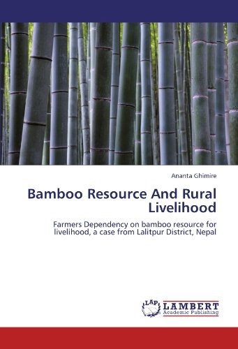 Recurso De Bambu Y Medios De Subsistencia Rurales Agricultor