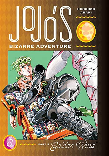 Book : Jojos Bizarre Adventure Part 5--golden Wind, Vol. 8.
