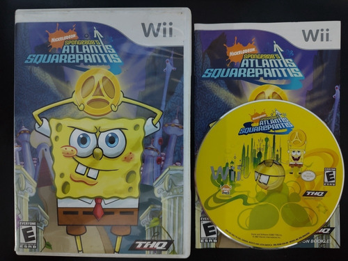 Spongebob Squarepants: Atlantis Squarepantis Wii Original Fi