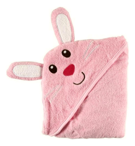 Luvable Friends Toalla Unisex Con Capucha Para Bebé,
