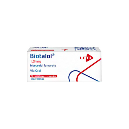 Biotalol 1.25 Mg X 30 Comp