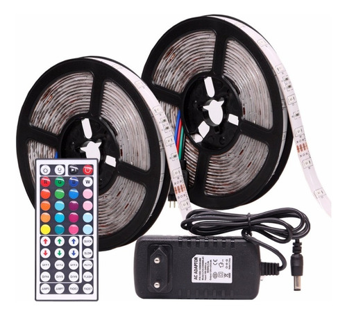 30 Luces Led Tira 5050rgb Colorido 44 Clave 32.8ft (10m)