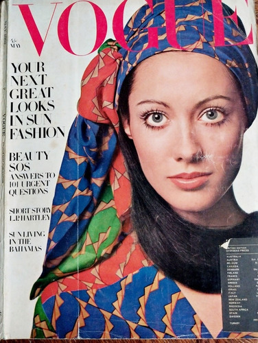 Vogue Magazine Ingles De Mayo De 1969