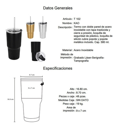 Imagen 4 de 8 de Termo Con Doble Pared De Acero Inoxidable Con Tapa Traslúcid
