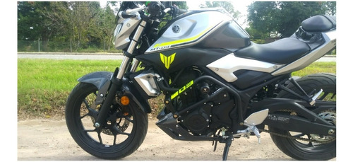 Defensa Lateral  Con Sliders Jpl Yamaha Mt 03