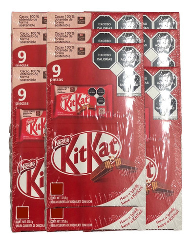 Kit Kat Chocolate Oblea 18pz Nestlé