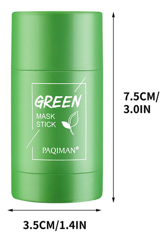 V V Mascarilla De Té Verde En Barra Poreless Deep Cleanse