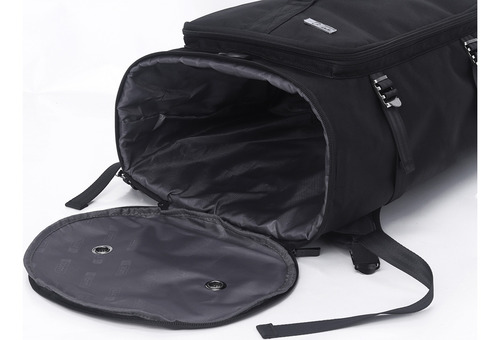 Mochila Y Bolso Boston 3 En 1 Triple-bag - Porta Notebook 17,3 - Con Compartimento Para Calzado - Zb-817bk