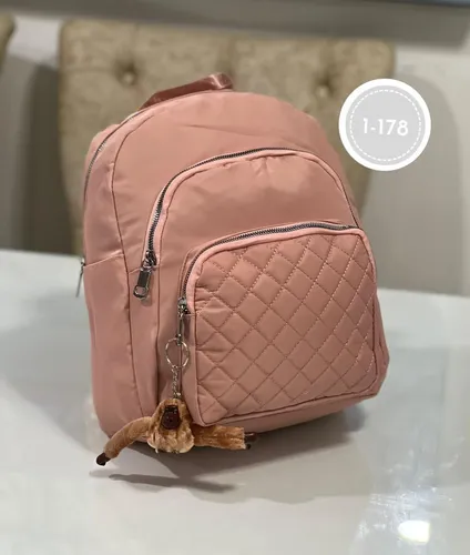 Morrales De Viaje Gran Espacio Calidad Colombiana Rosado