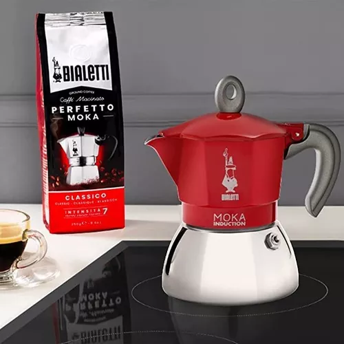 Bialetti - Inducción Moka, Olla Moka, Apta Para Todo