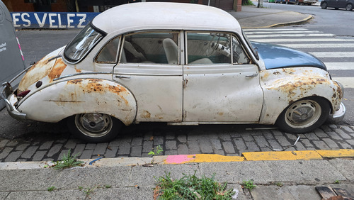 Coupe Fisore 1963 Solo Para Entendidos Motor A Medio Armar P