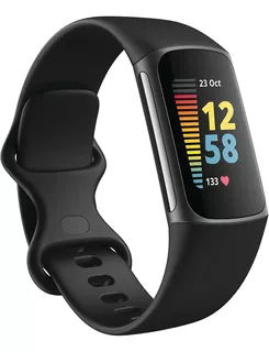 Reloj Inteligente Fitbit Charge 5 Gps Monitor Actividad Neg
