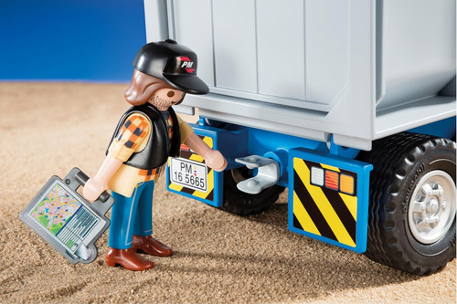 Playmobil, Juego De Camión Volquete