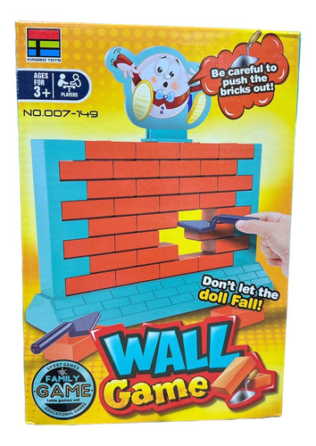 Juego De Mesa Pared De Ladrilos Para Niños