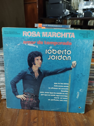 Roberto Jordan - Rosa Marchita - Vinilo Lp Vinyl Imp