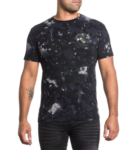 Imagen 2 de 4 de Remeras Affliction Faster Than Death Mma Jiu Jitsu Custom