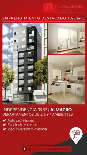 Imagen 15 de 30 de Venta Departamento 2 Ambientes En Almagro