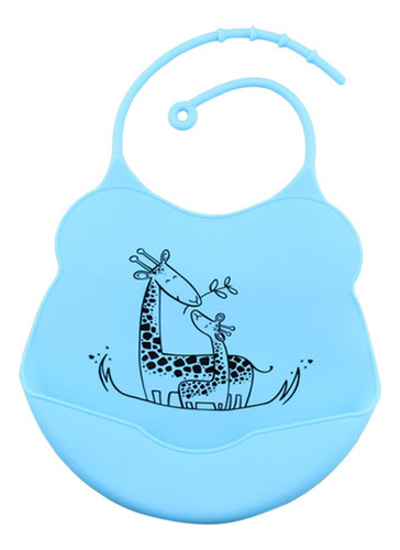 Baberos Silicona Impermeable Suave Para Bebé De Funciones