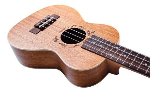 Ukelele Flight Concierto Duc323 Mah/ma Funda # Color Natural