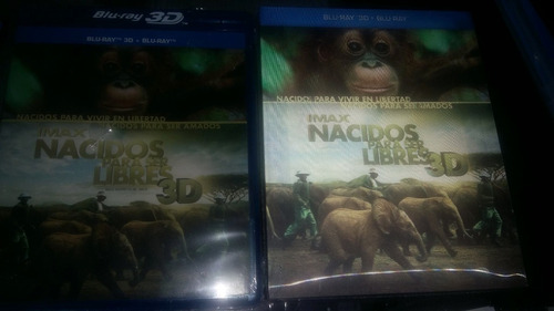 Imax Nacidos Para Ser Libres Bluray 3d + Bluray