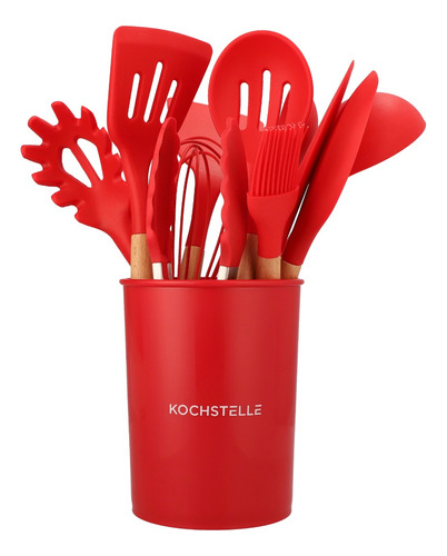 Espatula De Cocina Set 12 Utensilios Antihaderente Silicona