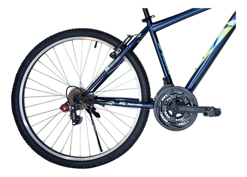 Bicicleta Benotto Montaña Wolf R27.5 Unisex Azul / Verde Limón Único