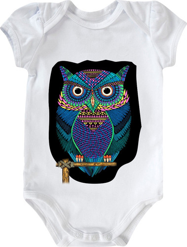 Imagem 2 de 8 de Camiseta Ou Baby Look Coruja