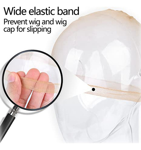 Hd Wig Cap High-definition Stockings Net Cap Hair Net Transp
