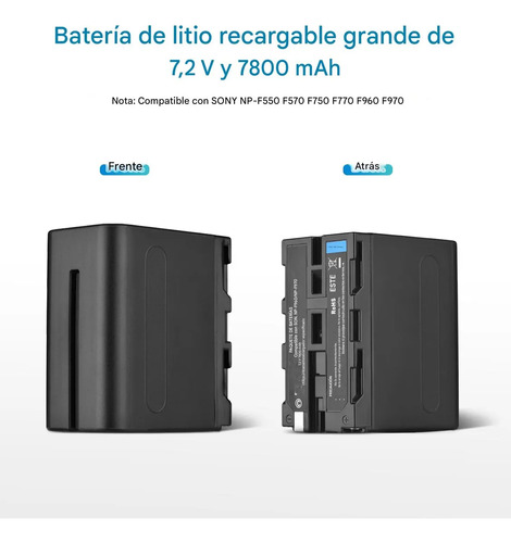 Cargador de batería Sony Cybershot Dsc-R1 DSC-F717 DSC-S70