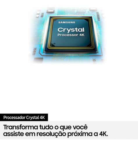 Imagem 3 de 8 de Smart Tv Samsung Led 85 4k Wi-fi Tizen Crystal Uhd