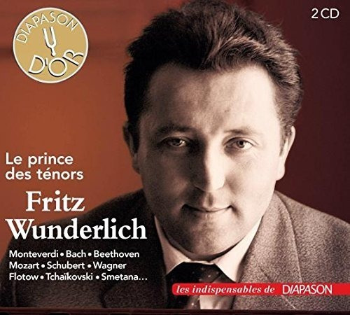 2  Cd  Fritz Wunderlich   Le Prince Des Ténors   Digipack