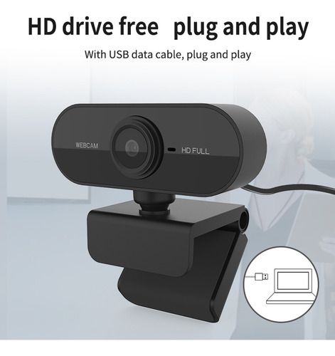 Cámara Web Full Hd 1080p Usb Mini Cámara Para Computadora