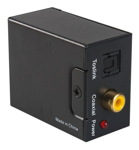 Conversor Audio Digital A Rca Coaxial Toslink Analógic Noga