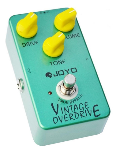Pedal Efecto Joyo Vintage Overdrive Jf-01 Verde