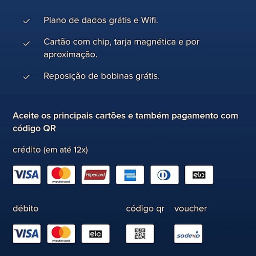 Imagem 5 de 9 de Máquina Point Pro - Maquininha De Passar Cartão Mercado Pago