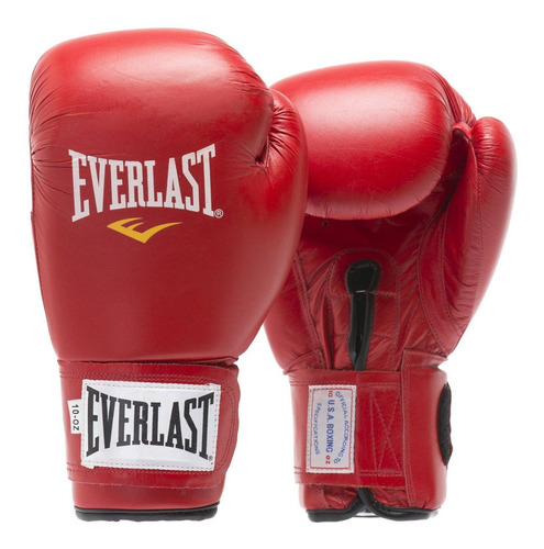 Guantes De Boxeo Everlast Amateur Rojo