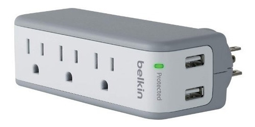 Multi Contacto Belkin Giratorio Con Entradas Usb