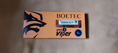Memoria Ram Gamer Con Disipador Boetec Viper 8gb Ddr3 