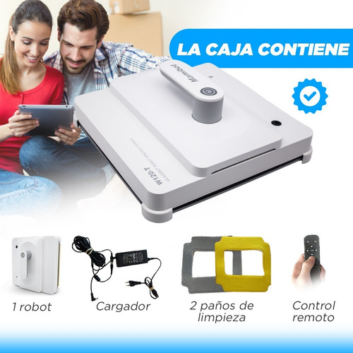 Imagen 4 de 10 de Robot Limpiavidrios Mamibot W120-t Con Control Desde App